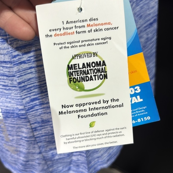 Banana Boat UPF 50+ Sun protection performance v-neck, summer outdoor - Picture 8 of 9